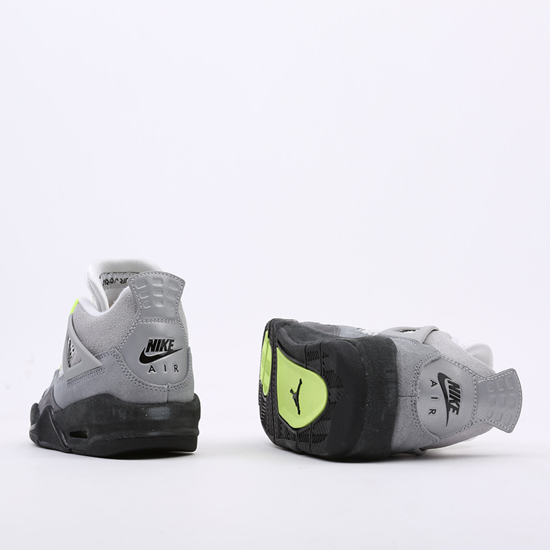 женские серые кроссовки Jordan 4 Retro SE (GS) CT5343-007 - цена, описание, фото 5