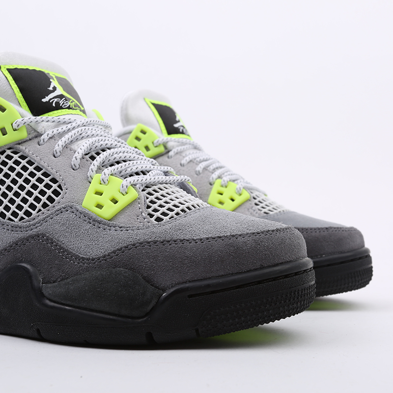 женские серые кроссовки Jordan 4 Retro SE (GS) CT5343-007 - цена, описание, фото 6