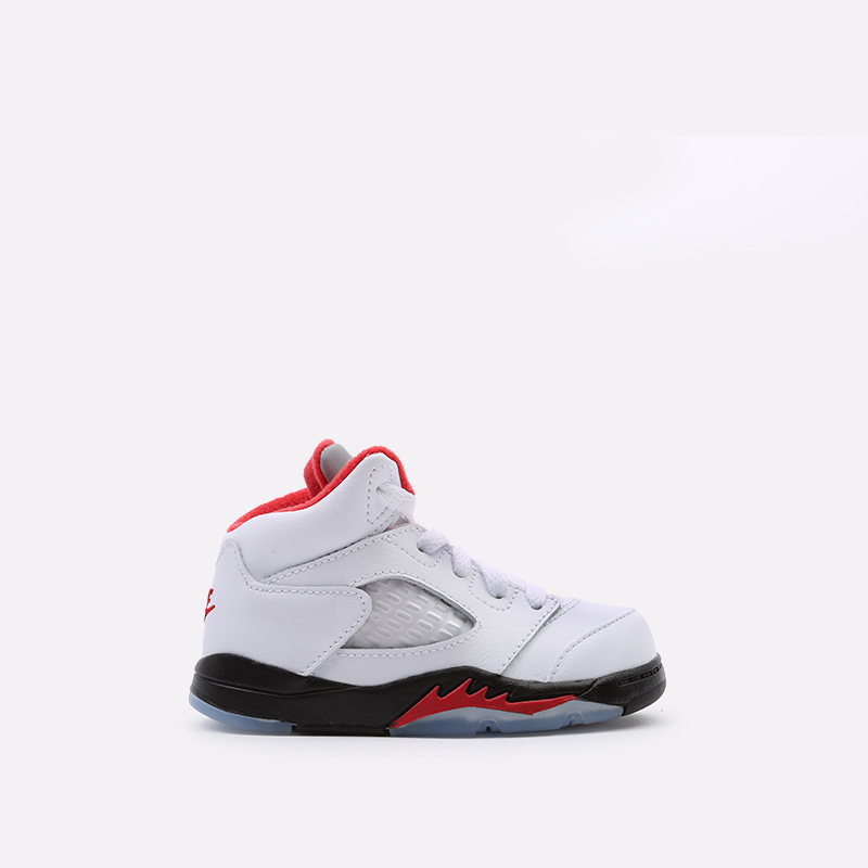 детские белые кроссовки Jordan 5 Retro (TD) 440890-102 - цена, описание, фото 1