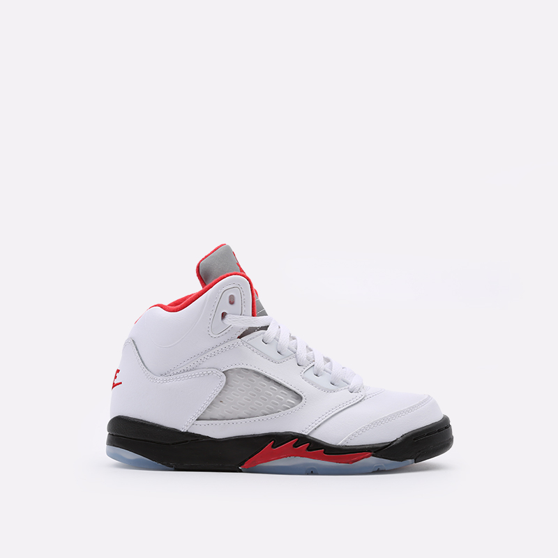 детские белые кроссовки Jordan 5 Retro (PS) 440889-102 - цена, описание, фото 1