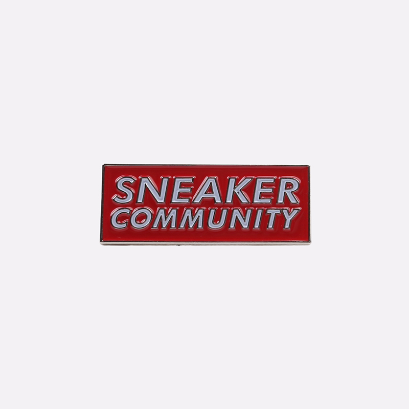  красный значок PIN BAR Sneaker Community Pb9 - цена, описание, фото 1