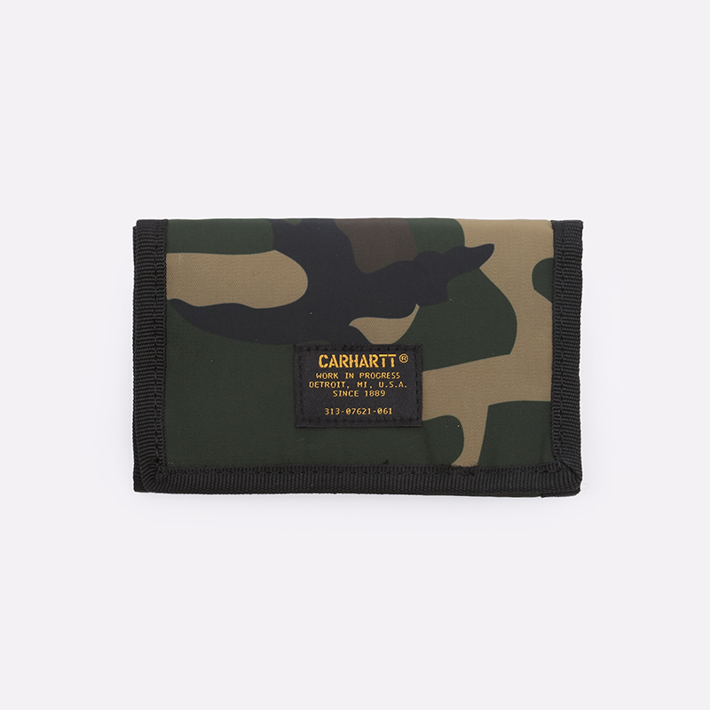   бумажник Carhartt WIP Ashton Wallet i025408-camo laurel - цена, описание, фото 1