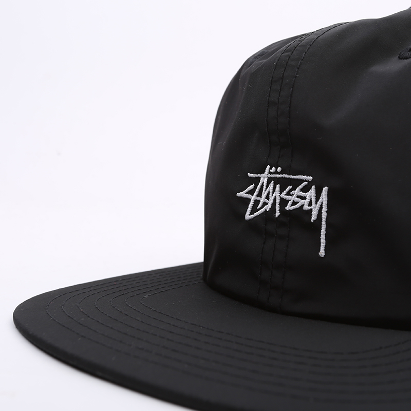  черная кепка Stussy Strapback Cap 131939-black - цена, описание, фото 2