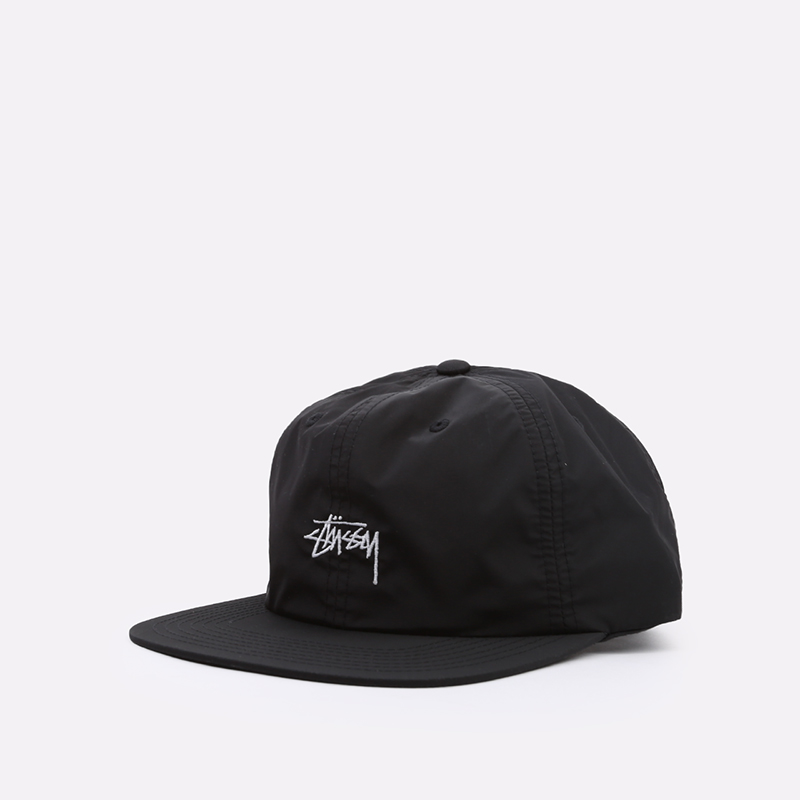  черная кепка Stussy Strapback Cap 131939-black - цена, описание, фото 1