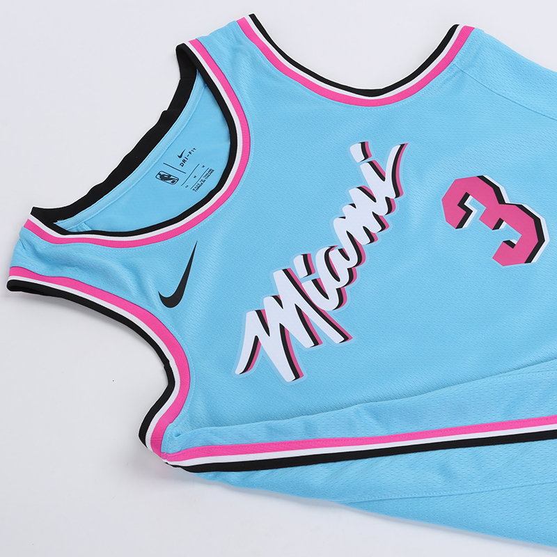 мужская голубая майка Nike City Edition Swingman Jersey AV4650-425 - цена, описание, фото 4