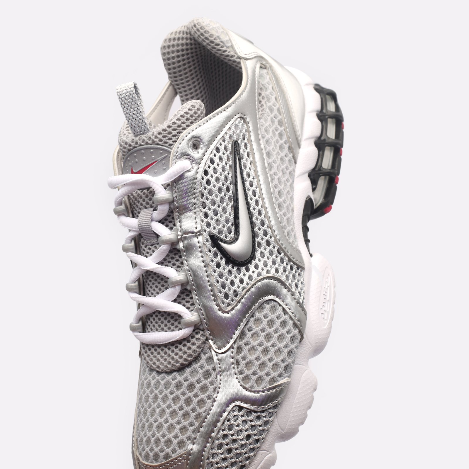 женские серебряные кроссовки Nike Air Zoom Spiridon Cage 2 CD3613-001 - цена, описание, фото 7