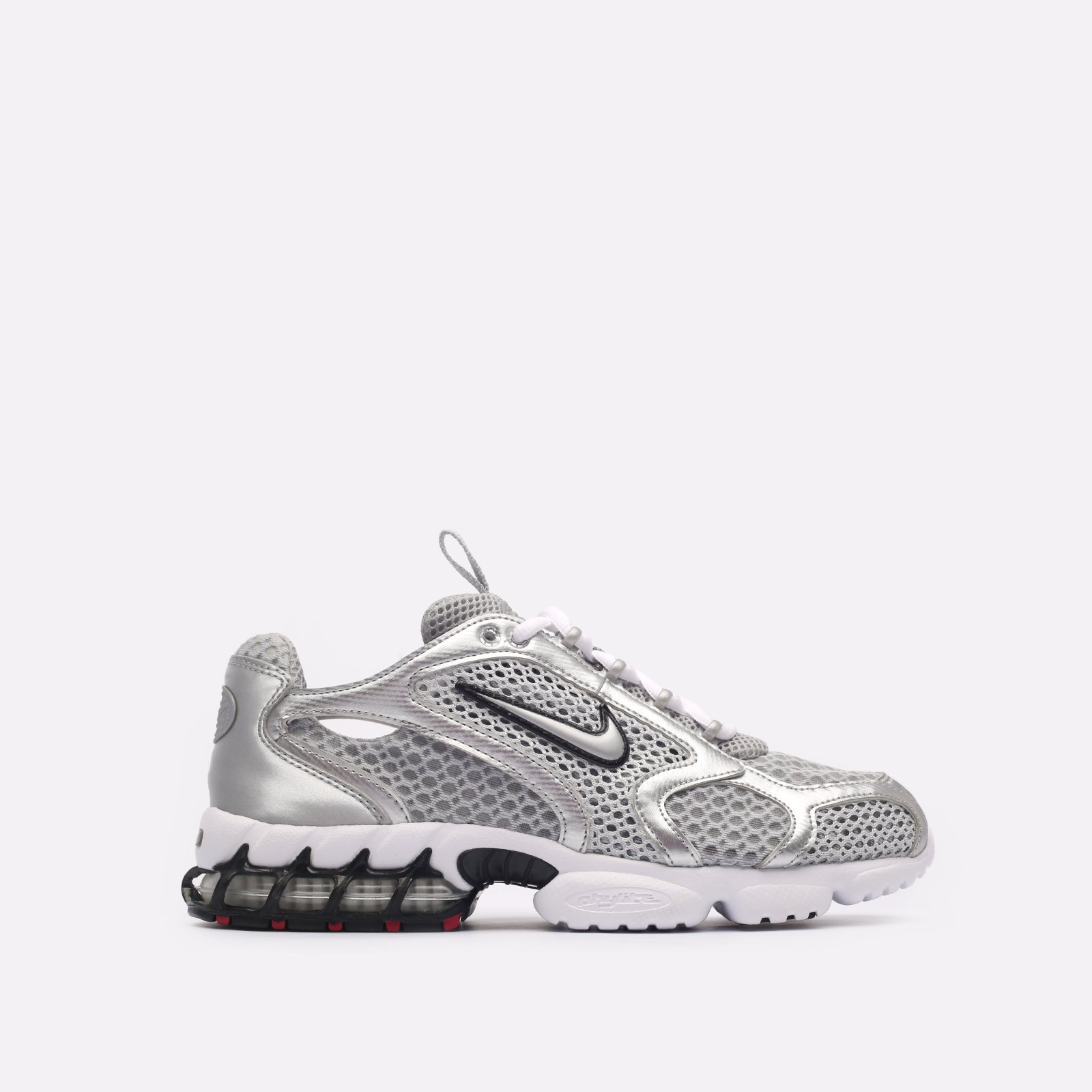 женские серебряные кроссовки Nike Air Zoom Spiridon Cage 2 CD3613-001 - цена, описание, фото 1