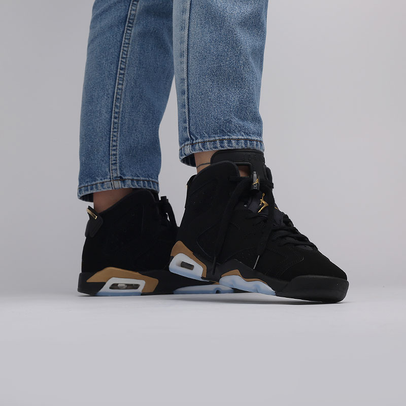 женские черные кроссовки Jordan 6 Retro DMP (GS) CT4964-007 - цена, описание, фото 7