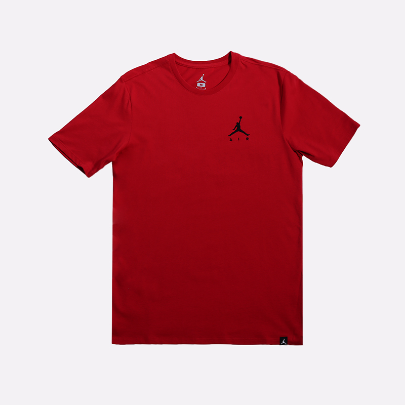 мужская красная футболка Jordan Air Embroidered AH5296-687 - цена, описание, фото 1