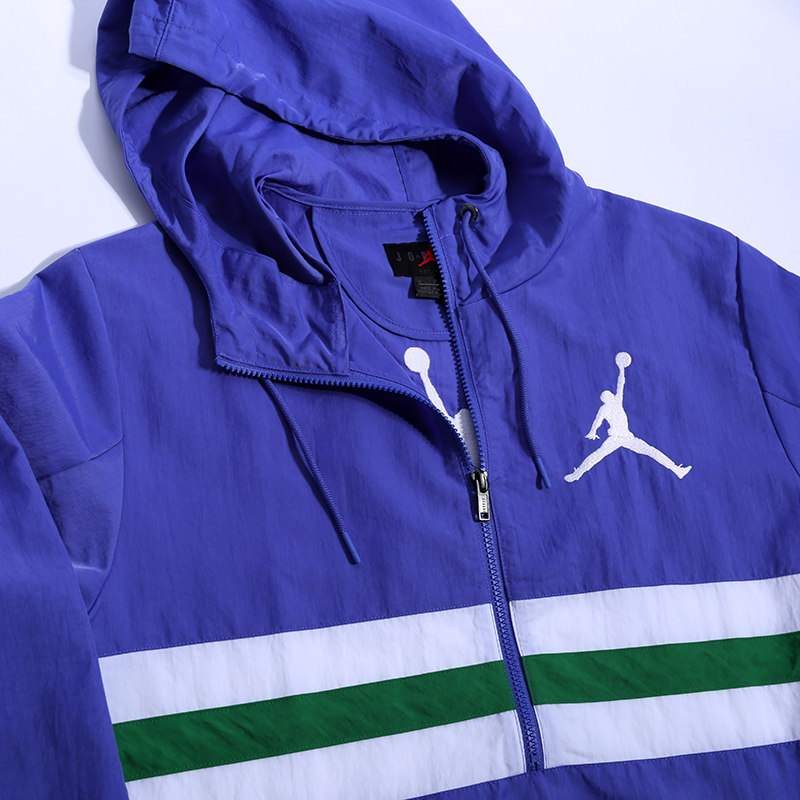 мужская фиолетовая куртка Jordan Jumpman Logo Jacket CJ4347-554 - цена, описание, фото 3