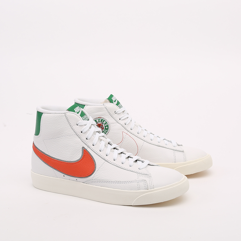  белые кроссовки Nike Blazer Mid QS HH CJ6101-100 - цена, описание, фото 2