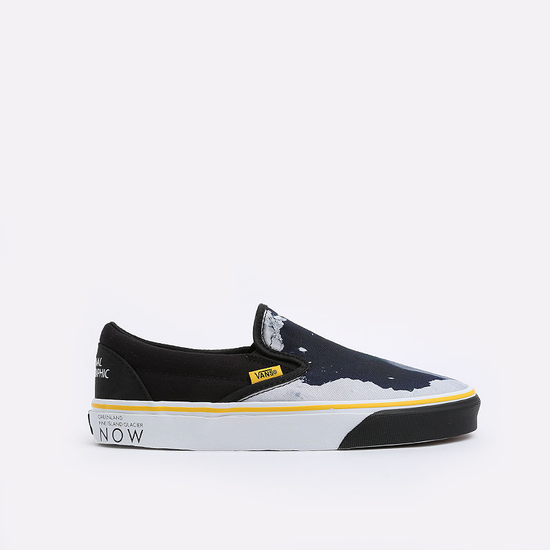 

Кеды Vans, Черный, Classic Slip-On National Geographic