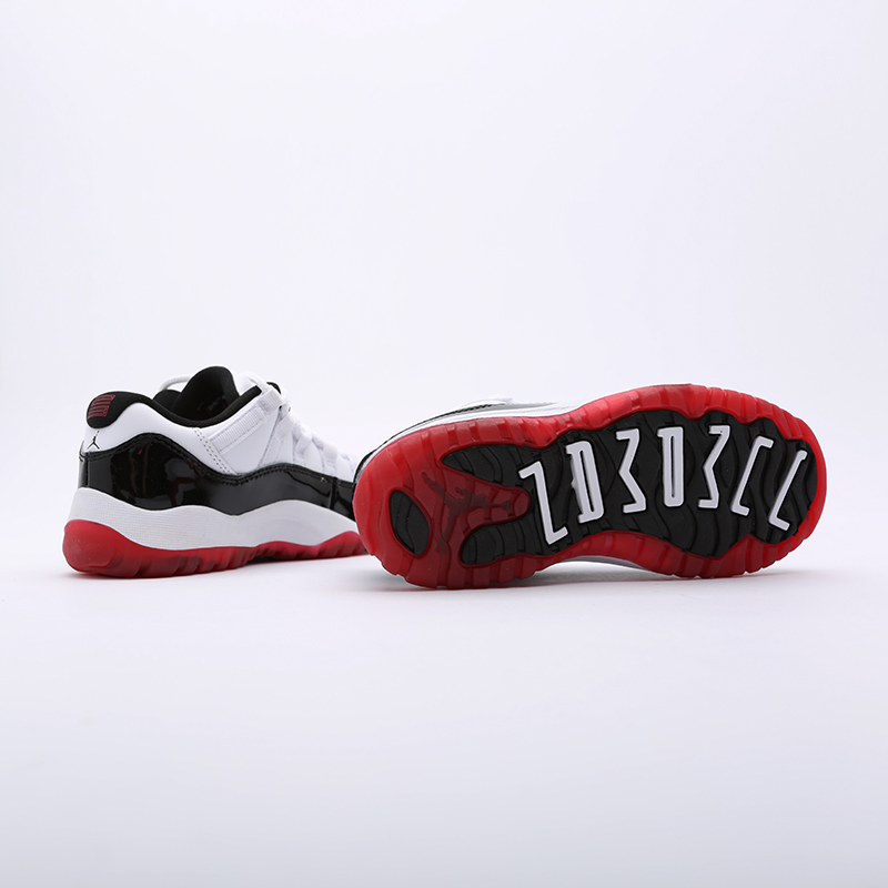 детские черные кроссовки Jordan 11 Retro Low (PS) 505835-160 - цена, описание, фото 4