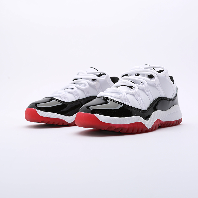 детские черные кроссовки Jordan 11 Retro Low (PS) 505835-160 - цена, описание, фото 5