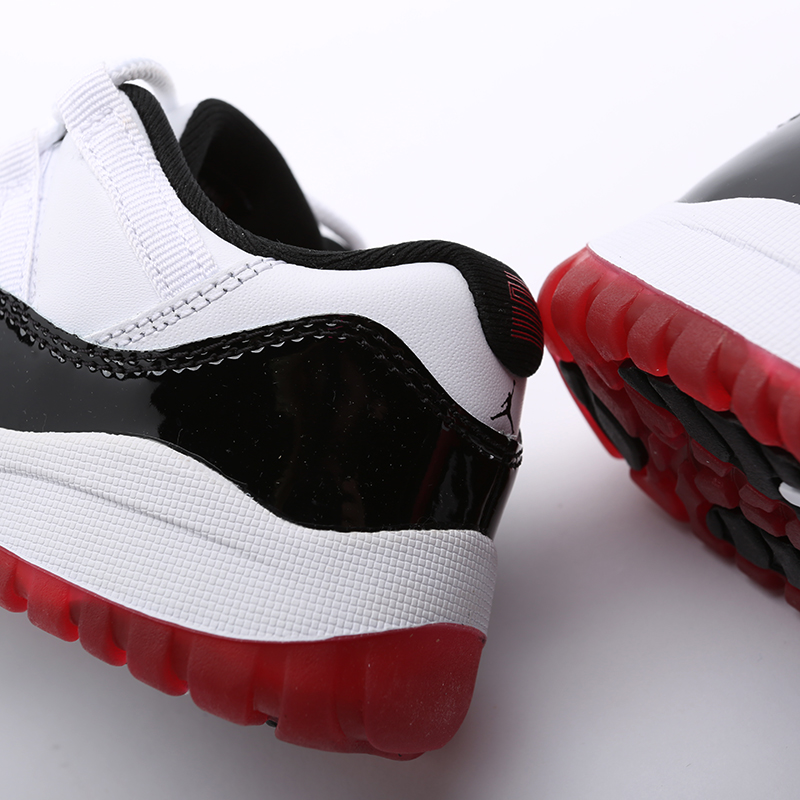детские черные кроссовки Jordan 11 Retro Low (PS) 505835-160 - цена, описание, фото 6