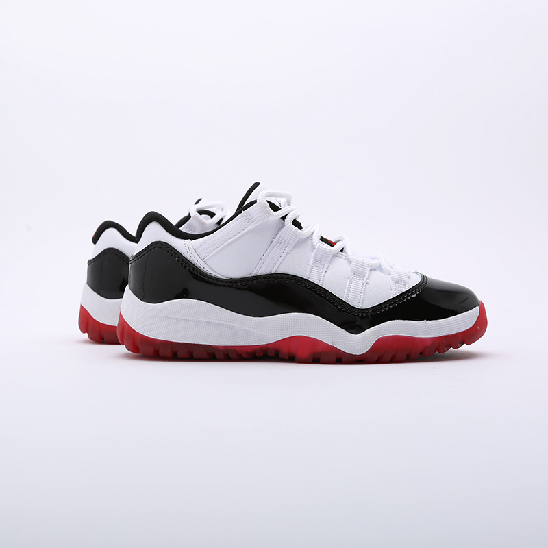 детские черные кроссовки Jordan 11 Retro Low (PS) 505835-160 - цена, описание, фото 2