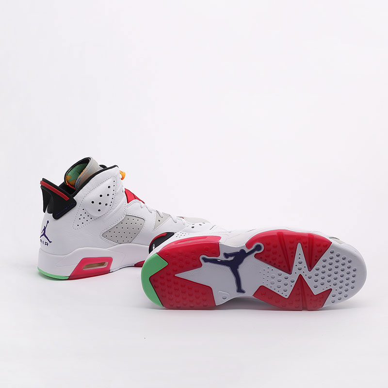 мужские белые кроссовки Jordan Retro 6 CT8529-062 - цена, описание, фото 5