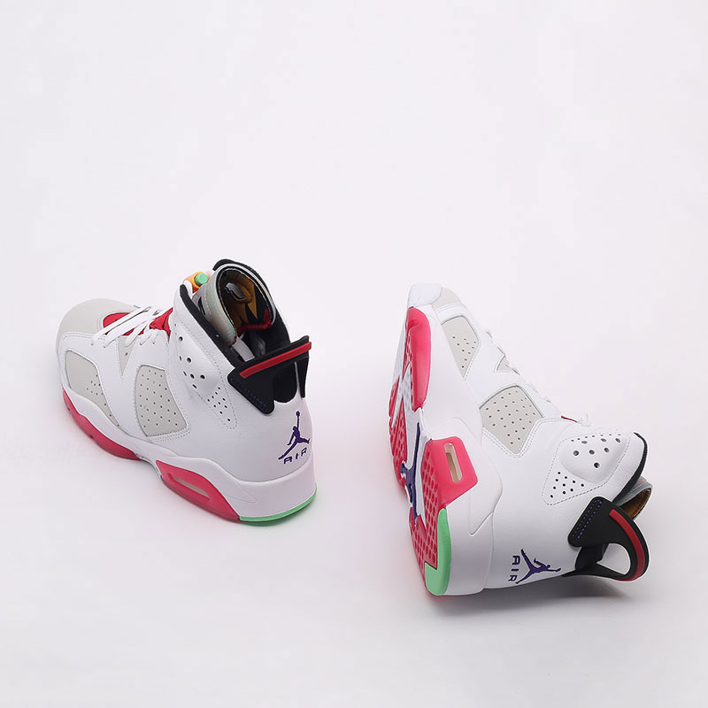 мужские белые кроссовки Jordan Retro 6 CT8529-062 - цена, описание, фото 8