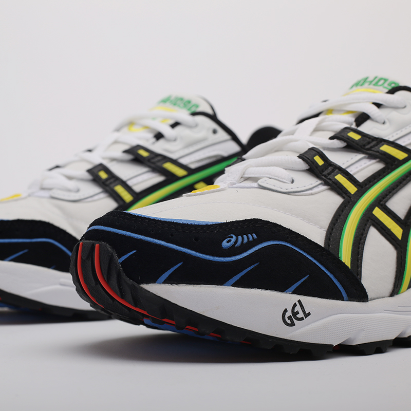 мужские белые кроссовки ASICS Gel-1090 1021A283-100 - цена, описание, фото 3