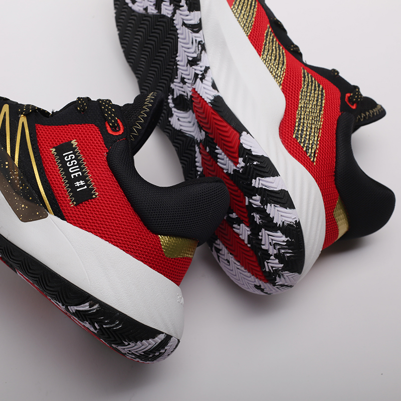  красные баскетбольные кроссовки adidas D.O.N. Issue 1 EF9919 - цена, описание, фото 7