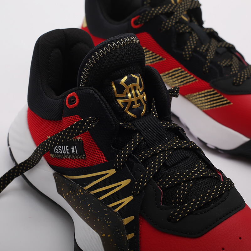  красные баскетбольные кроссовки adidas D.O.N. Issue 1 EF9919 - цена, описание, фото 8