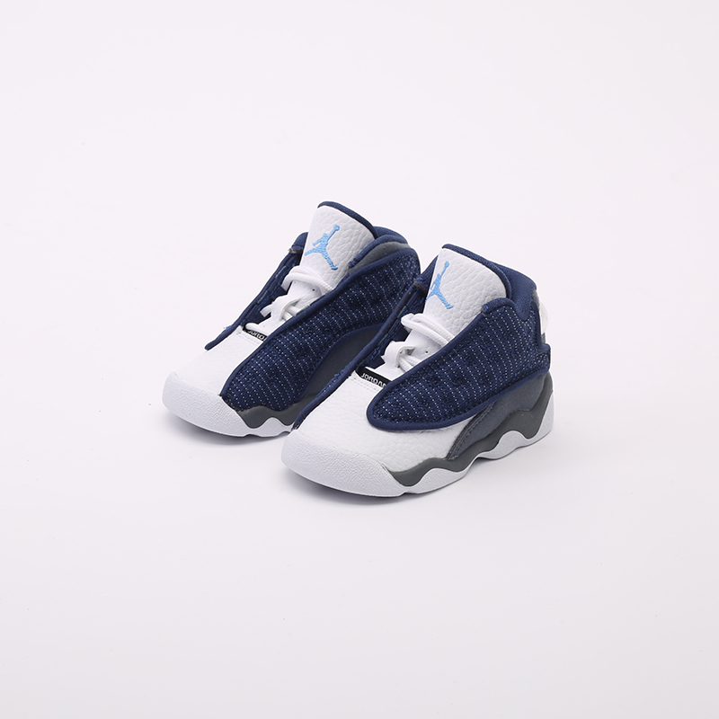 детские синие кроссовки Jordan 13 Retro (TD) 414581-404 - цена, описание, фото 6