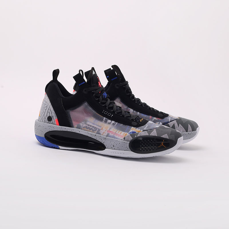 мужские черные баскетбольные кроссовки Jordan XXXIV Low EP CZ7745-008 - цена, описание, фото 3