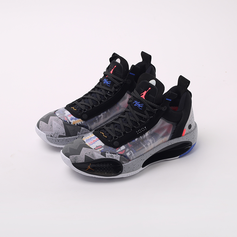 мужские черные баскетбольные кроссовки Jordan XXXIV Low EP CZ7745-008 - цена, описание, фото 6