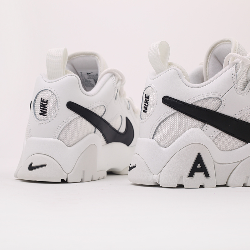 мужские белые кроссовки Nike Air Barrage Low CW3130-100 - цена, описание, фото 5