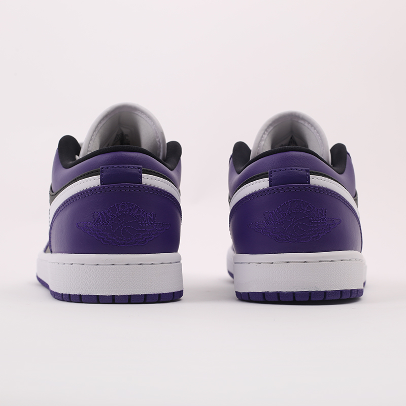 мужские фиолетовые кроссовки Jordan 1 Low 553558-501 - цена, описание, фото 6