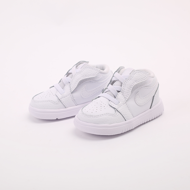 детские белые кроссовки Jordan 1 Low Alt (TD) CI3436-130 - цена, описание, фото 6