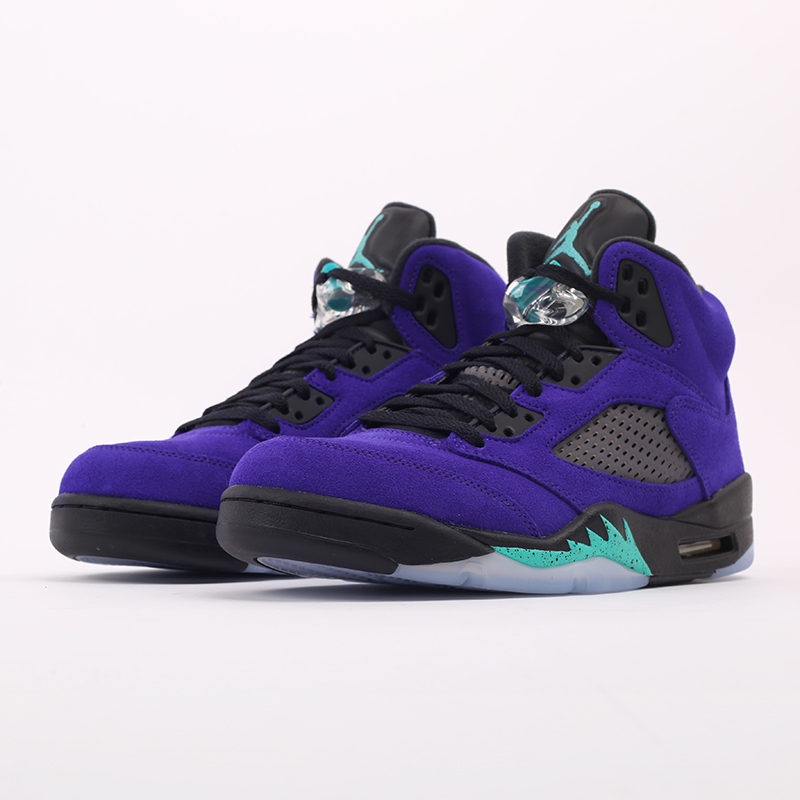 мужские фиолетовые кроссовки Jordan 5 Retro 136027-500 - цена, описание, фото 5