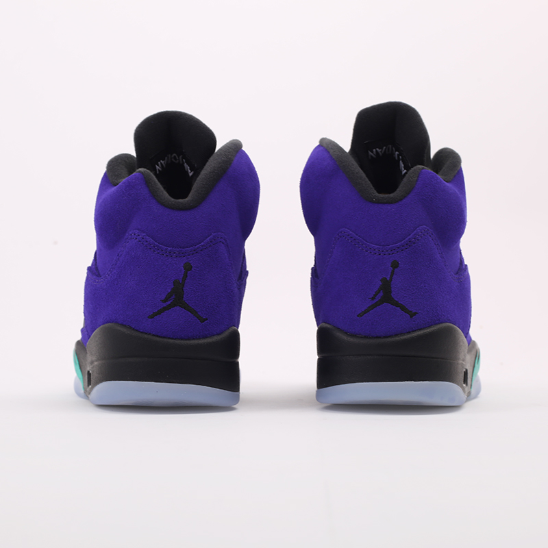 мужские фиолетовые кроссовки Jordan 5 Retro 136027-500 - цена, описание, фото 4