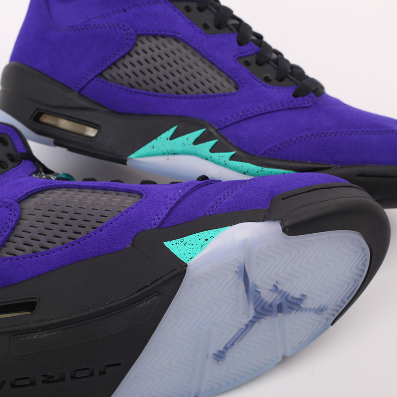 мужские фиолетовые кроссовки Jordan 5 Retro 136027-500 - цена, описание, фото 8