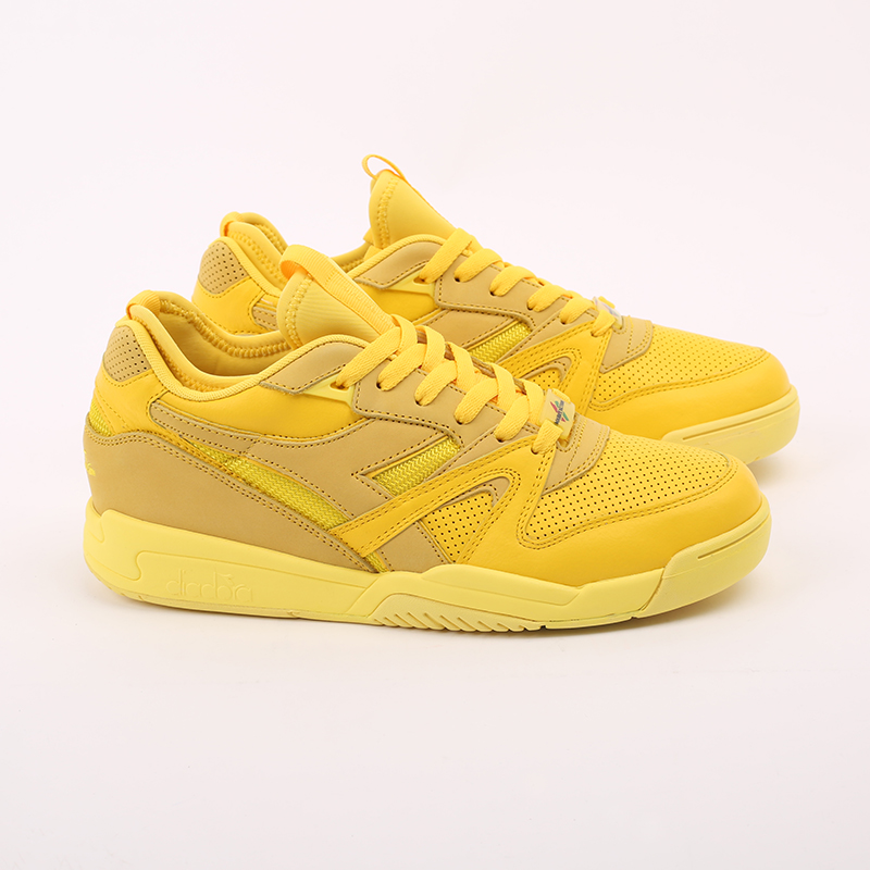 мужские желтые кроссовки Diadora D.Elite Paura DR501176392-yellow utilit - цена, описание, фото 2