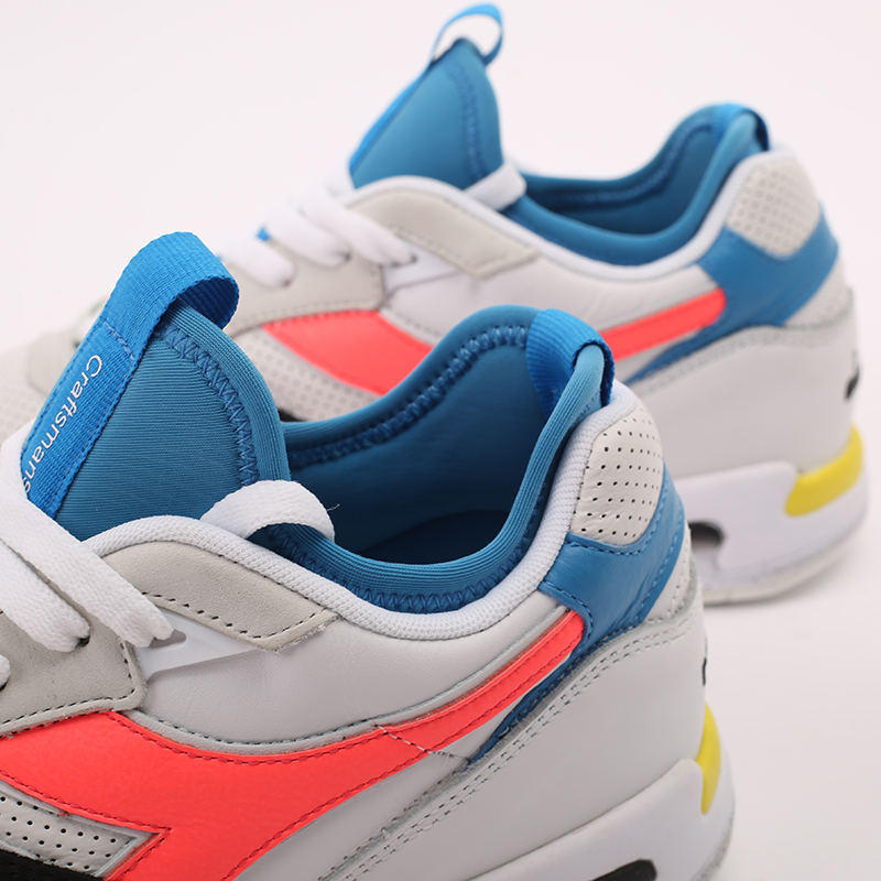 Мужские кроссовки Diadora Duratech Elite Paura (DR501176395 wht/vivid)  - цена, описание, фото 6