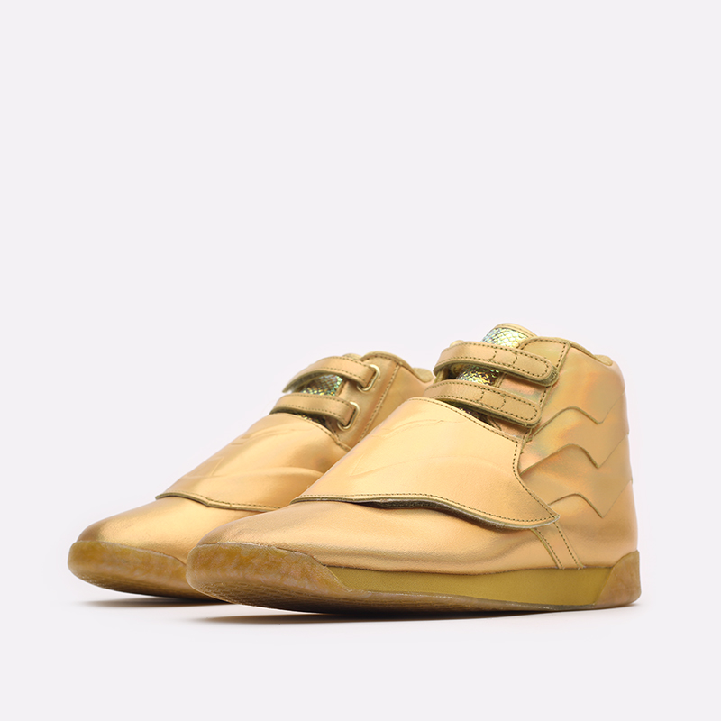 женские золотые кроссовки Reebok F/S Hi MU FW4667 - цена, описание, фото 4