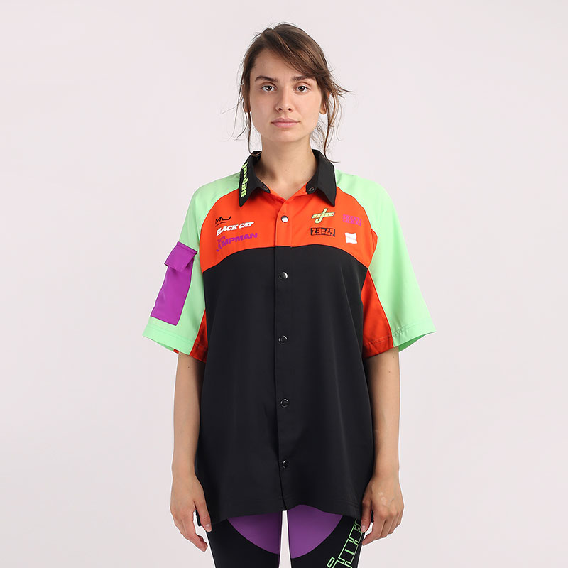 Женская рубашка Jordan Moto Short-Sleeve Top (CV7558-010)  - цена, описание, фото 1