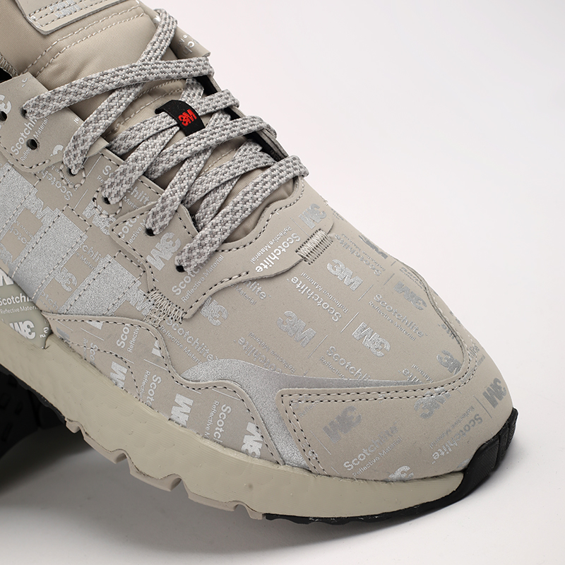 мужские серые кроссовки adidas Nite Jogger FV3622 - цена, описание, фото 6