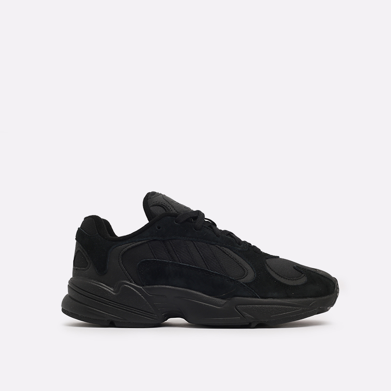 мужские черные кроссовки adidas Yung-1 G27026 - цена, описание, фото 1