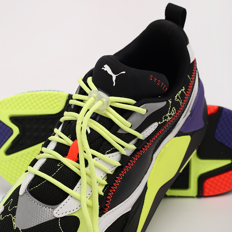 мужские разноцветные кроссовки PUMA RS-X3 'Day Zero' 37271201 - цена, описание, фото 9