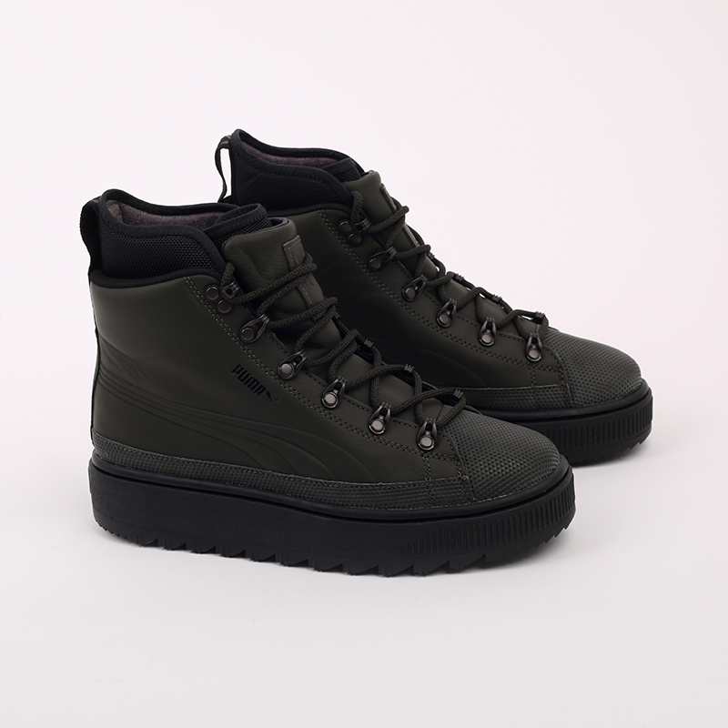  зеленые кроссовки PUMA The Ren Boot 36336605 - цена, описание, фото 3