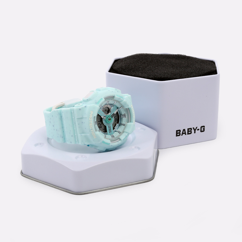  голубые часы Casio BA-110PI BA-110PI-2AER - цена, описание, фото 2