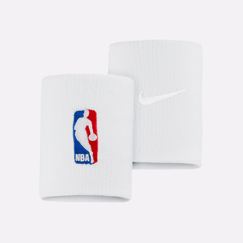  белые напульсники Nike Elite Wristbands NKN03100 - цена, описание, фото 1
