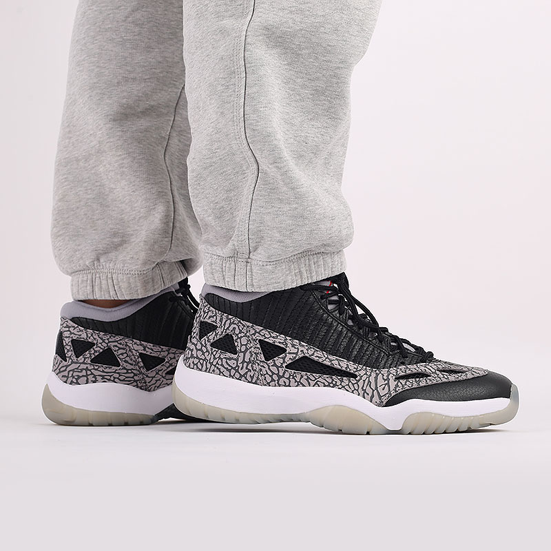 мужские черные кроссовки Jordan 11 Retro Low IE 919712-006 - цена, описание, фото 10
