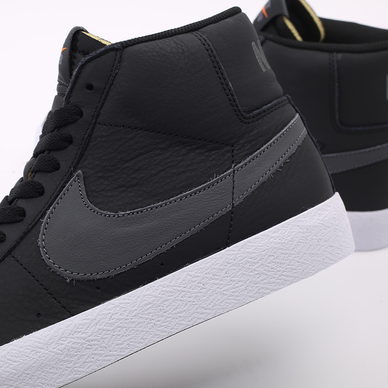 мужские черные кроссовки Nike Zoom Blazer Mid ISO CV4284-001 - цена, описание, фото 7