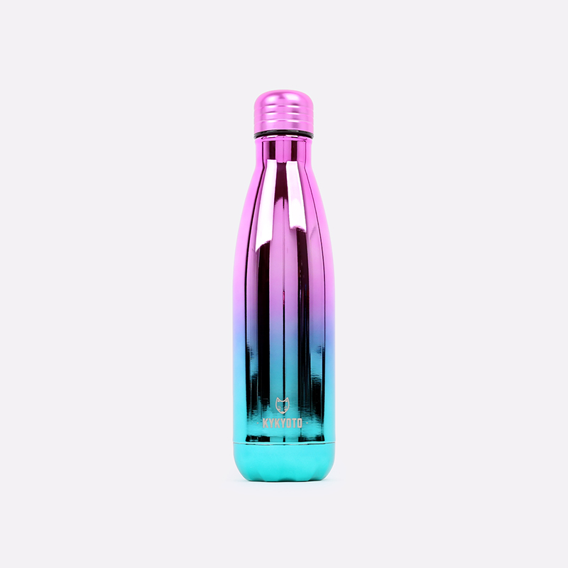 Термобутылка Kykyoto Duo Color Thermal (CoralDuo-viol-grn)  - цена, описание, фото 1