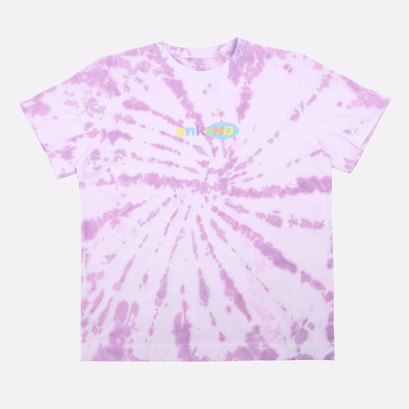

Футболка Sneakerhead, Белый;фиолетовый, Tie Dye
