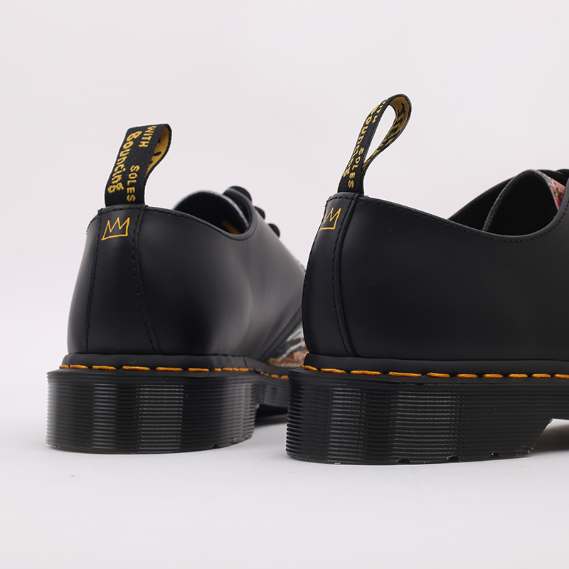  черные ботинки Dr. Martens x 1461 Basquiat 26320001 - цена, описание, фото 6