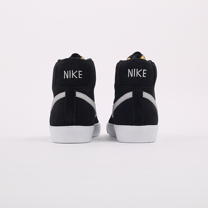 мужские черные кроссовки Nike Blazer Mid '77 Suede CI1172-002 - цена, описание, фото 3
